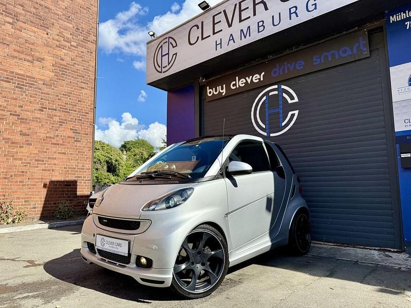 Gebraucht Smart ForTwo Coupé Brabus Xclusive 102 PS (75 kW) 2011 Silber Kleinwagen