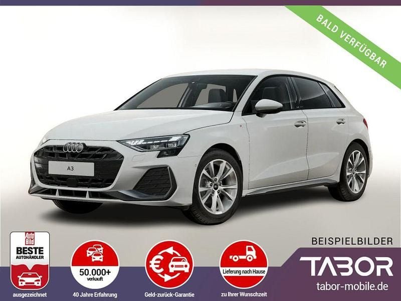 Weiß Neu 2025 Audi A3 Sportback S-Line Kleinwagen | 35.288 € (Superpreis) - Bild 1/4