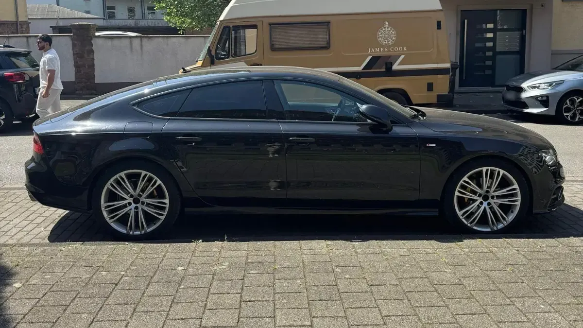 Gebraucht Audi A7 Sportback S-Line 204 PS (150 kW) 2014 Schwarz Kleinwagen
