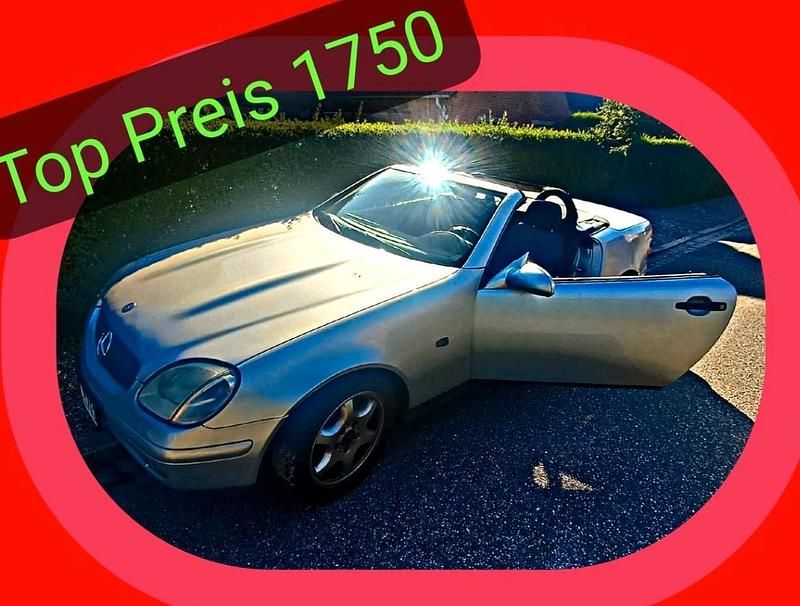 Silber Gebraucht 1998 Mercedes SLK200 Cabrio | 1.750 € (Superpreis) - Bild 1/4