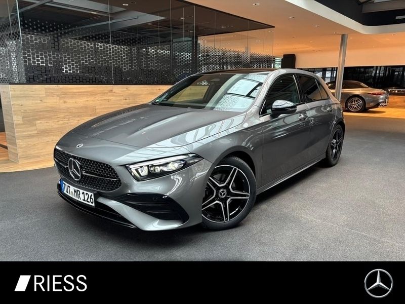 Grau Gebraucht 2025 Mercedes A200 AMG Limousine | 40.400 € (Teuer) - Bild 1/4