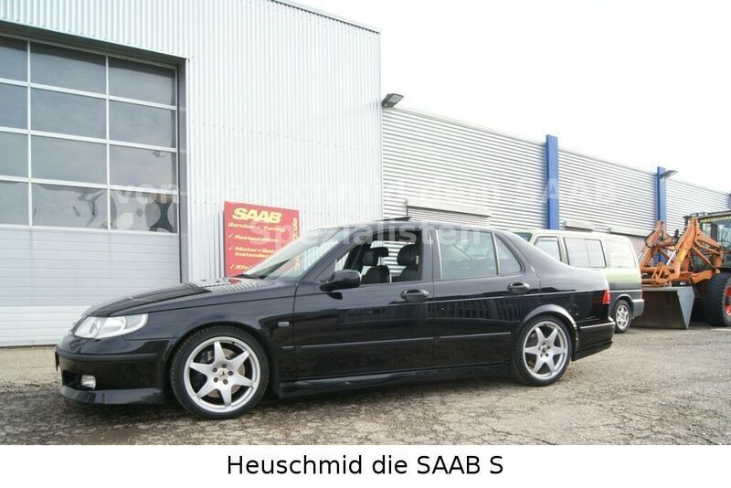 Schwarz metallic Gebraucht 2003 Saab 9-5 Limousine | 28.900 € - Bild 1/4