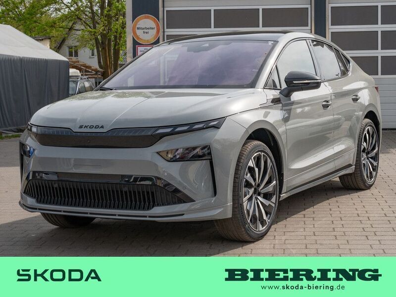 Grau Neu 2025 Skoda Enyaq iV SportLine SUV | 63.940 € - Bild 1/4