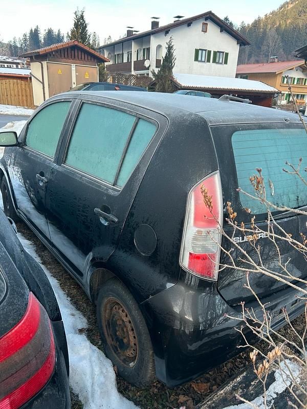 Gebraucht Subaru Justy 2003 Schwarz Kleinwagen