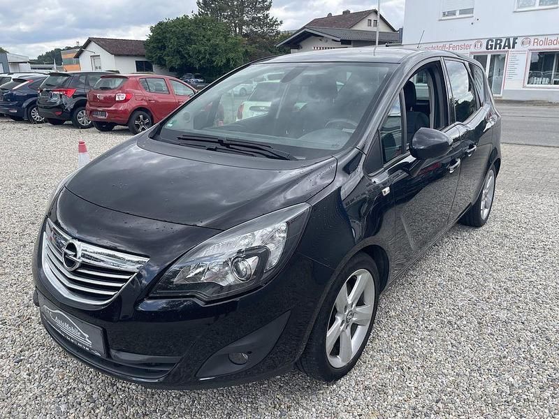 Gebraucht Opel Meriva Innovation 131 PS (96 kW) 2011 Schwarz Van / Kleinbus