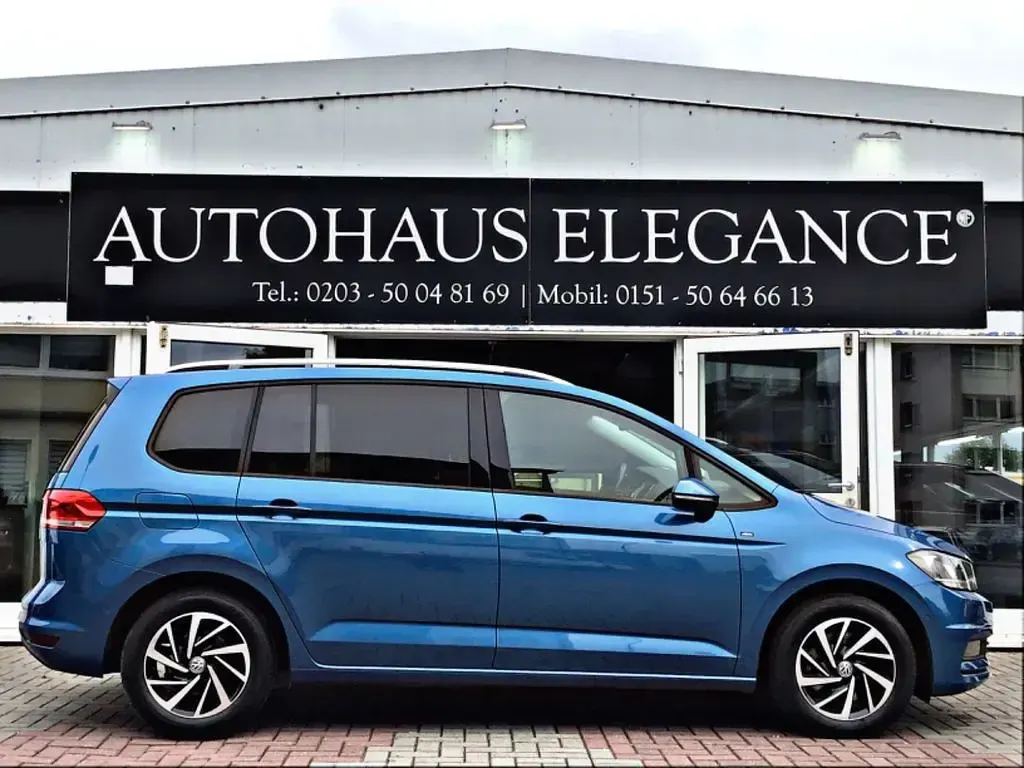 Gebraucht VW Touran Join 116 PS (85 kW) 2018 Carribean blue Van / Kleinbus