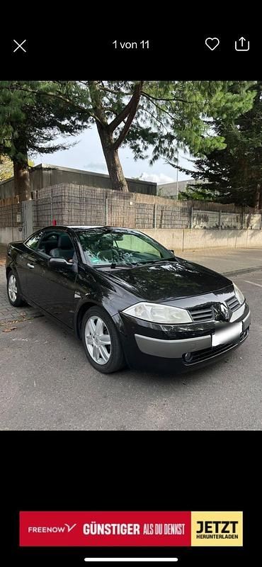 Schwarz Gebraucht 2006 Renault Mégane Cabriolet Cabrio | 1.400 € - Bild 1/4