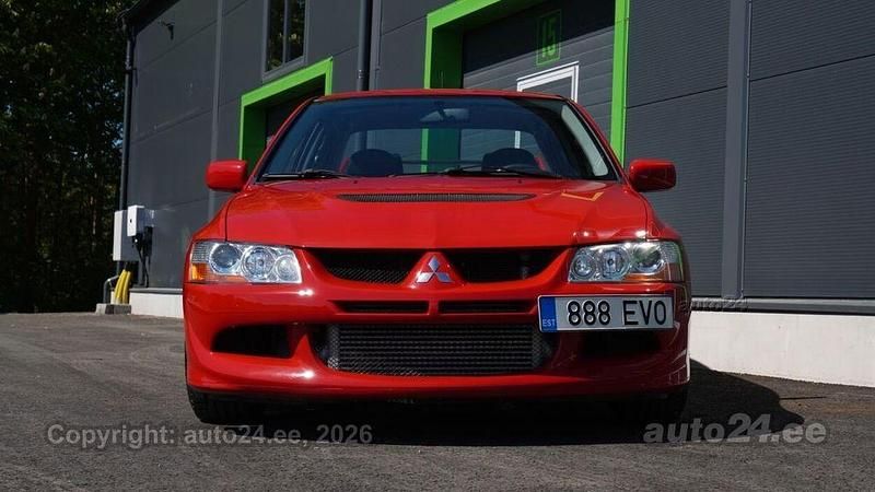 Second-hand Mitsubishi Lancer 265 CP (194 kW) 2004 Roșu Berlinǎ
