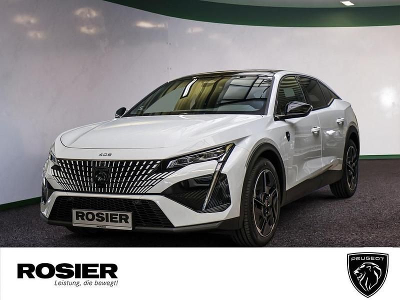 Weiss / okenit weiss Gebraucht 2025 Peugeot 408 GT GT Limousine | 40.887 € - Bild 1/4
