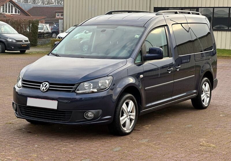 Blau Gebraucht 2012 VW Caddy Maxi Comfortline Van / Kleinbus | 7.000 € (Fairer Preis) - Bild 1/4