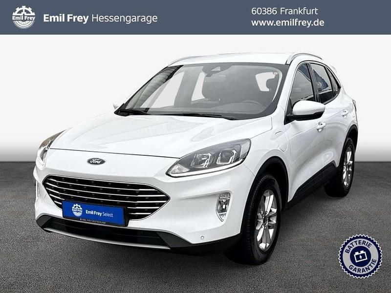 Frozen white Gebraucht 2022 Ford Kuga Titanium SUV | 19.550 € - Bild 1/3