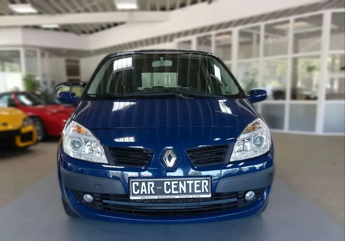 Gebraucht Renault Scénic II Authentique 98 PS (72 kW) 2007 Blue roy Van / Kleinbus