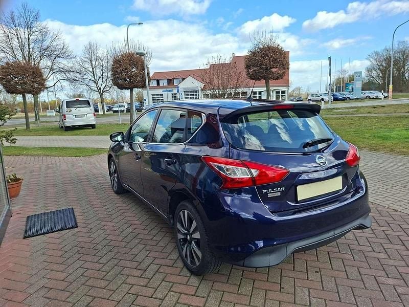 Gebraucht Nissan Pulsar Acenta 116 PS (85 kW) 2015 Azure blue metallic Kleinwagen