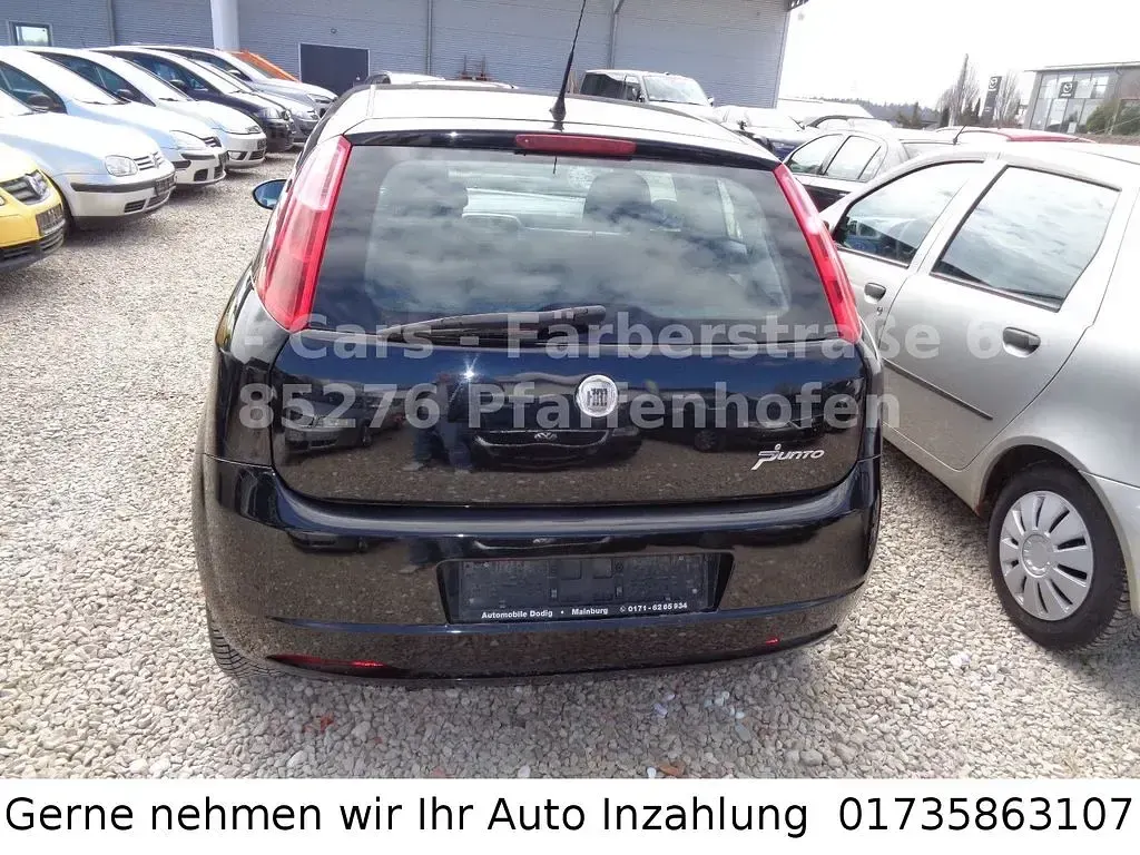 Gebraucht Fiat Grande Punto Feel 77 PS (56 kW) 2008 Schwarz Kleinwagen