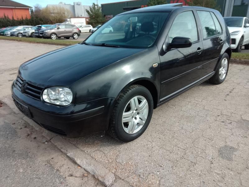 Gebraucht VW Golf IV 2001 Schwarz Kleinwagen