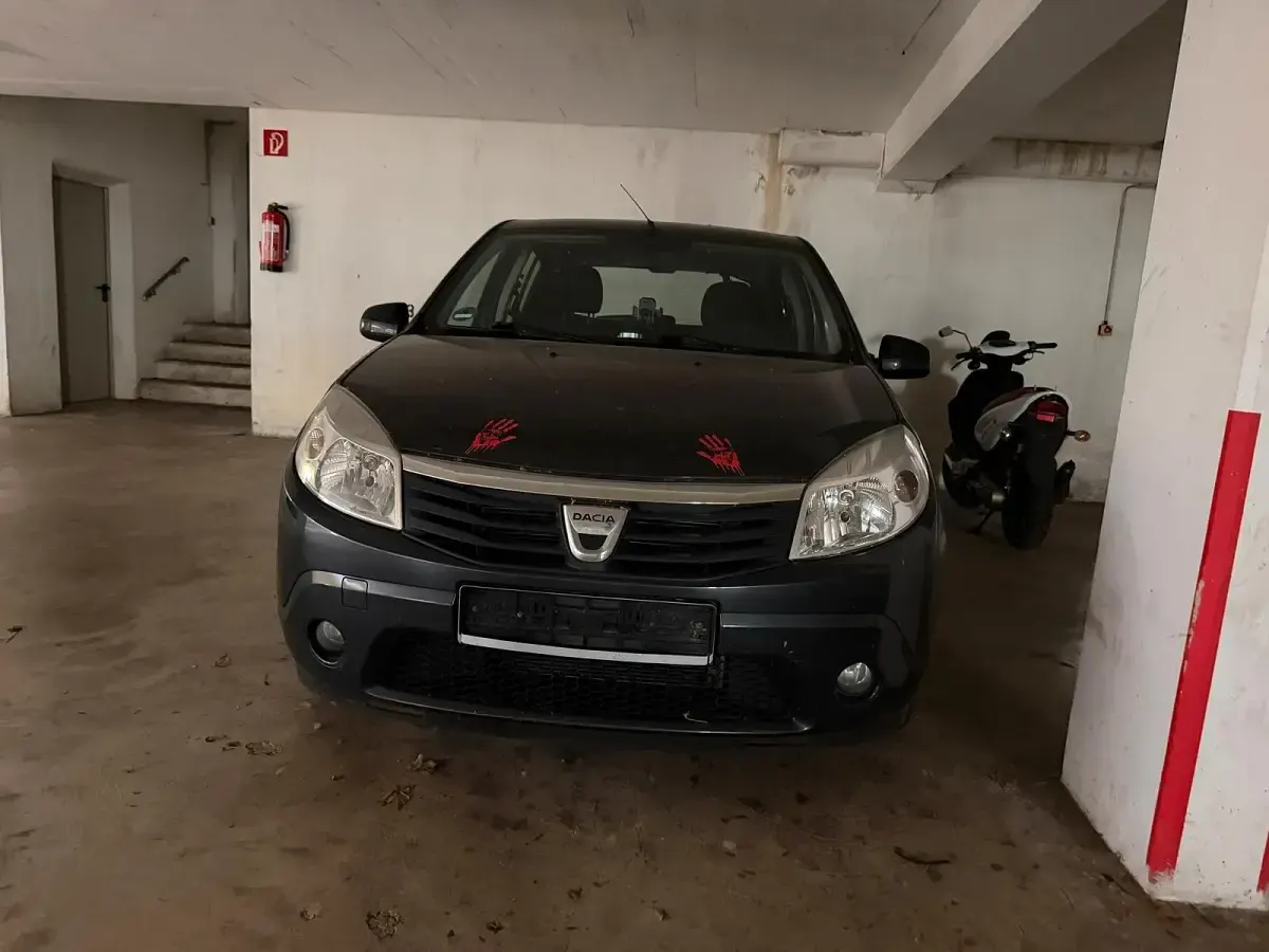 Gebraucht Dacia Sandero 75 PS (55 kW) 2012 Blau Kleinwagen