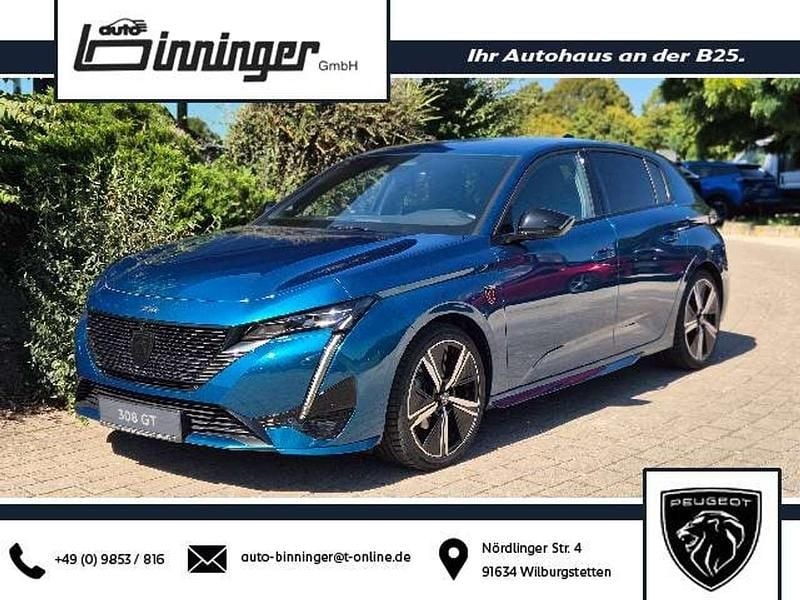 Obsession blau Gebraucht 2024 Peugeot 308 Premium Limousine | 24.490 € (Guter Preis) - Bild 1/4