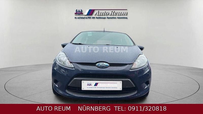 Gebraucht Ford Fiesta Trend 60 PS (44 kW) 2009 Blau Kleinwagen