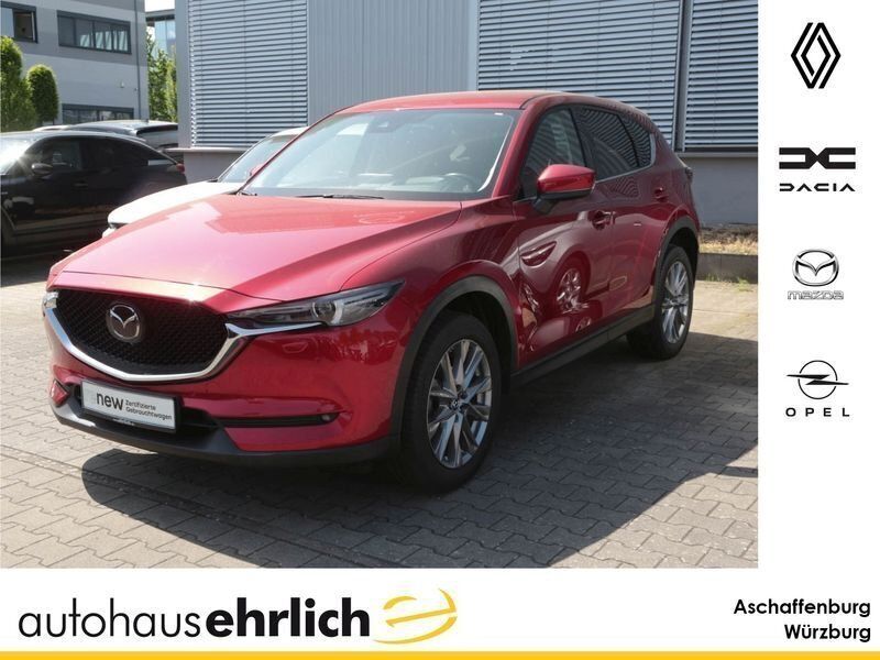 Soul red crystal m Gebraucht 2020 Mazda CX-5 Sports-Line SUV | 28.488 € (Fairer Preis) - Bild 1/4
