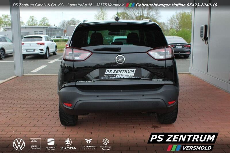 Gebraucht Opel Crossland X Edition 110 PS (80 kW) 2017 Schwarz SUV