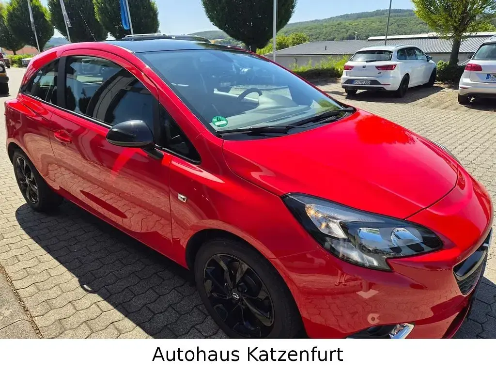 Gebraucht Opel Corsa Color Edition 90 PS (66 kW) 2016 Rot Kleinwagen