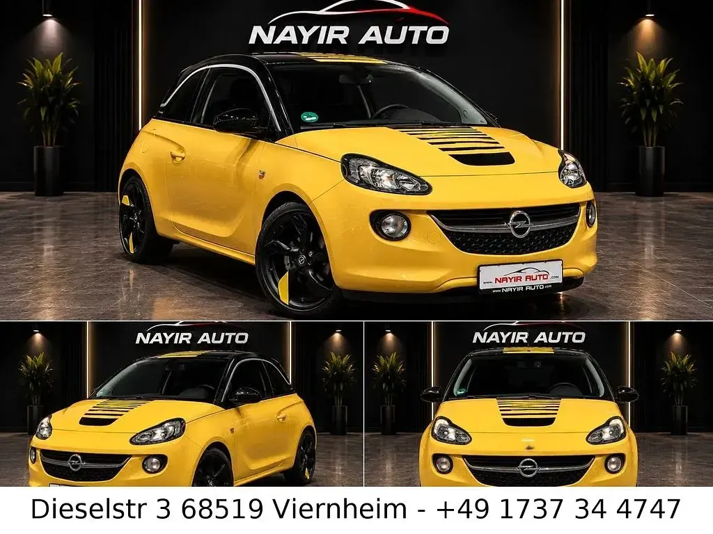 Gebraucht Opel Adam Slam 101 PS (74 kW) 2015 Gelb Kleinwagen