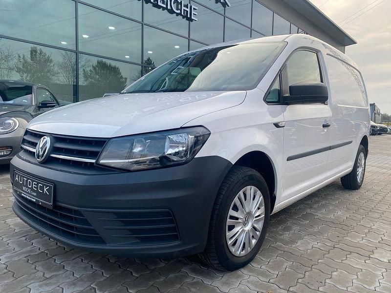 Gebraucht VW Caddy Maxi 102 PS (75 kW) 2020 Weiß Van / Kleinbus