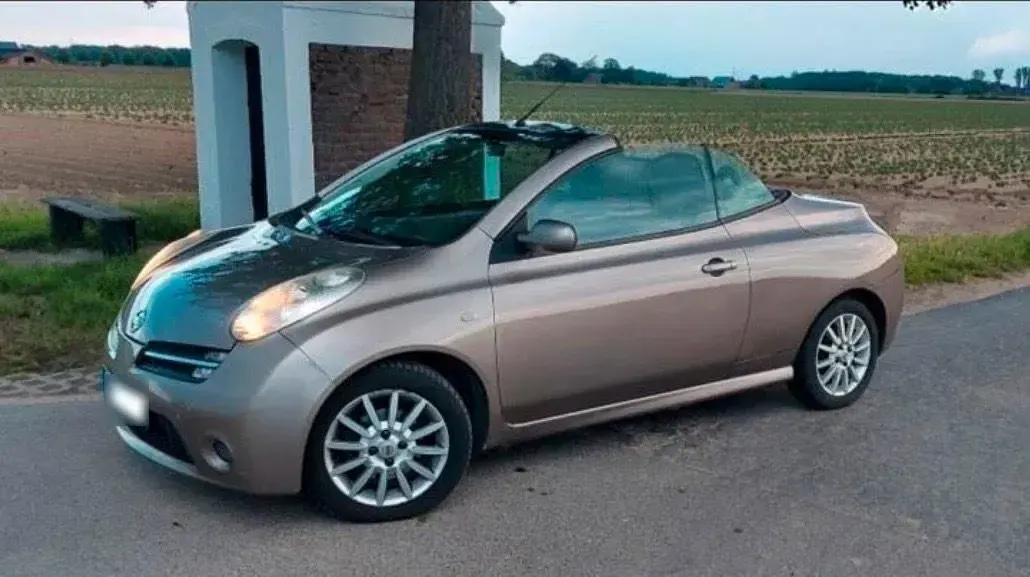 Gebraucht Nissan Micra C+C 88 PS (64 kW) 2006 Braun Cabrio