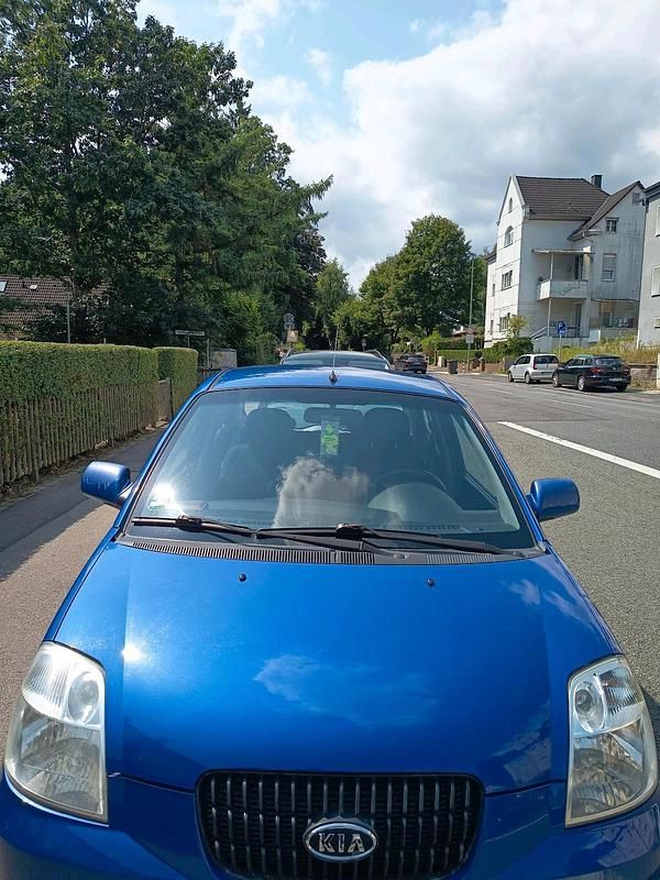 Blau Gebraucht 2008 Kia Picanto 2 Kleinwagen | 1.990 € - Bild 1/4