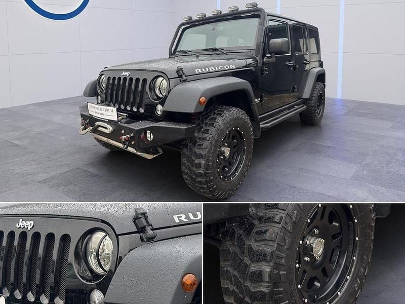 Schwarz Gebraucht 2016 Jeep Wrangler Rubicon SUV | 39.900 € (Teuer) - Bild 1/4