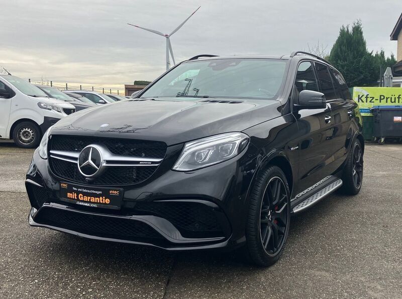 Schwarz Gebraucht 2017 Mercedes GLE63 AMG AMG SUV | 47.990 € (Superpreis) - Bild 1/4
