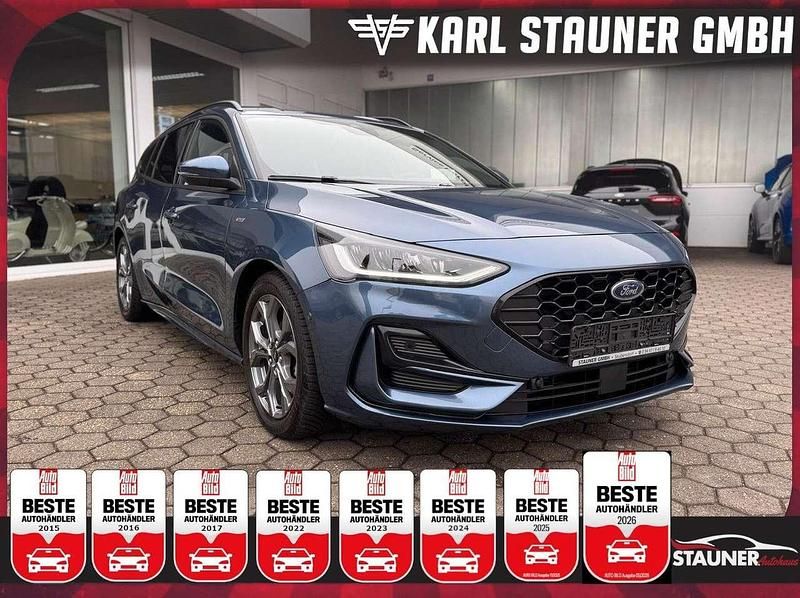 Gebraucht Ford Focus ST-Line X 125 PS (91 kW) 2024 Blau Kombi
