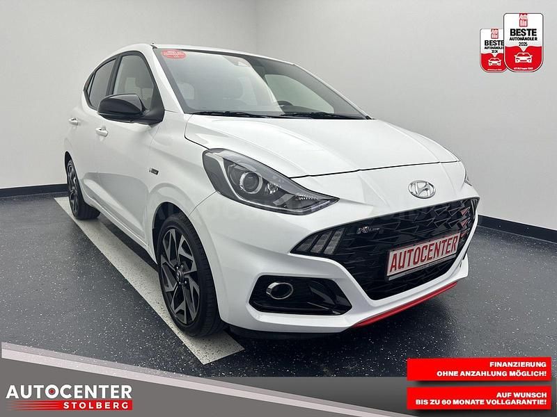Gebraucht Hyundai i10 N Line 101 PS (74 kW) 2023 Weiß Kleinwagen