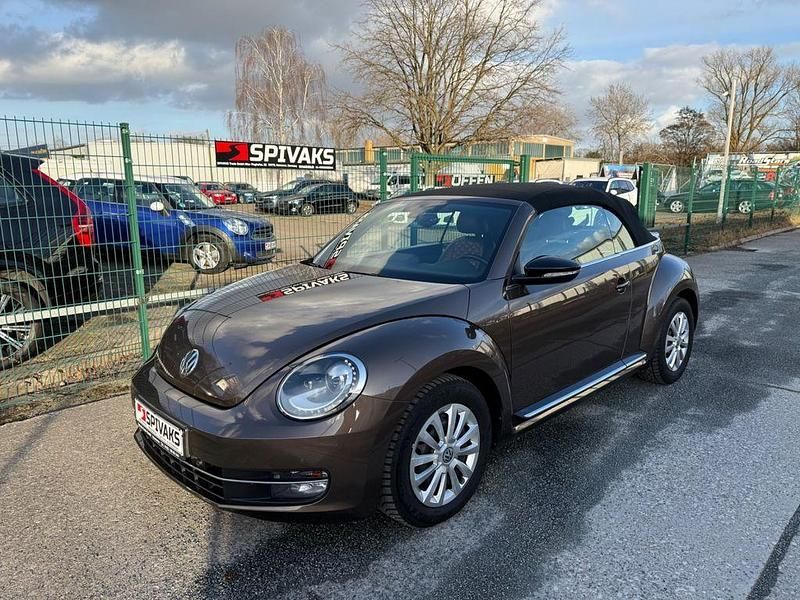 Gebraucht VW Beetle Cabriolet Exclusive 211 PS (155 kW) 2014 Braun Cabrio