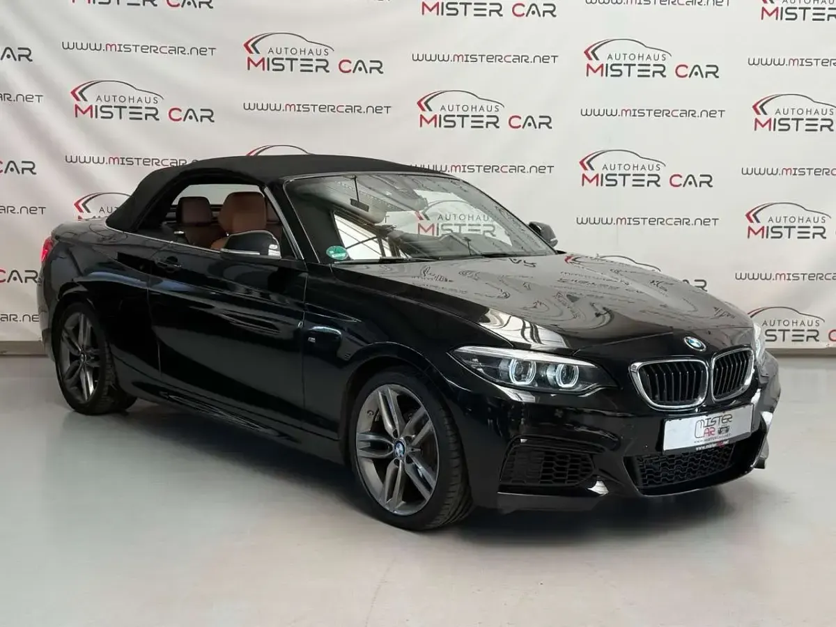 Gebraucht BMW 218 M Sport 136 PS (100 kW) 2018 Saphirschwarz Cabrio