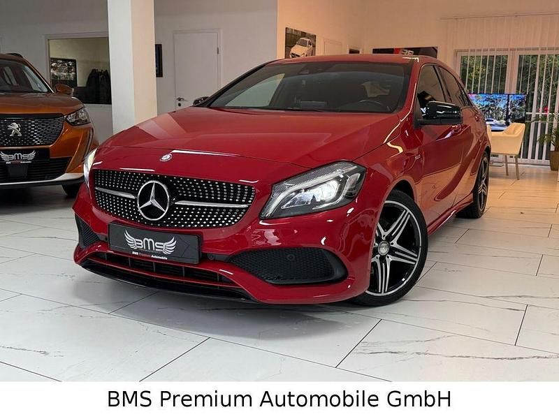 Rot Gebraucht 2016 Mercedes A250 Limousine | 18.475 € (Fairer Preis) - Bild 1/4