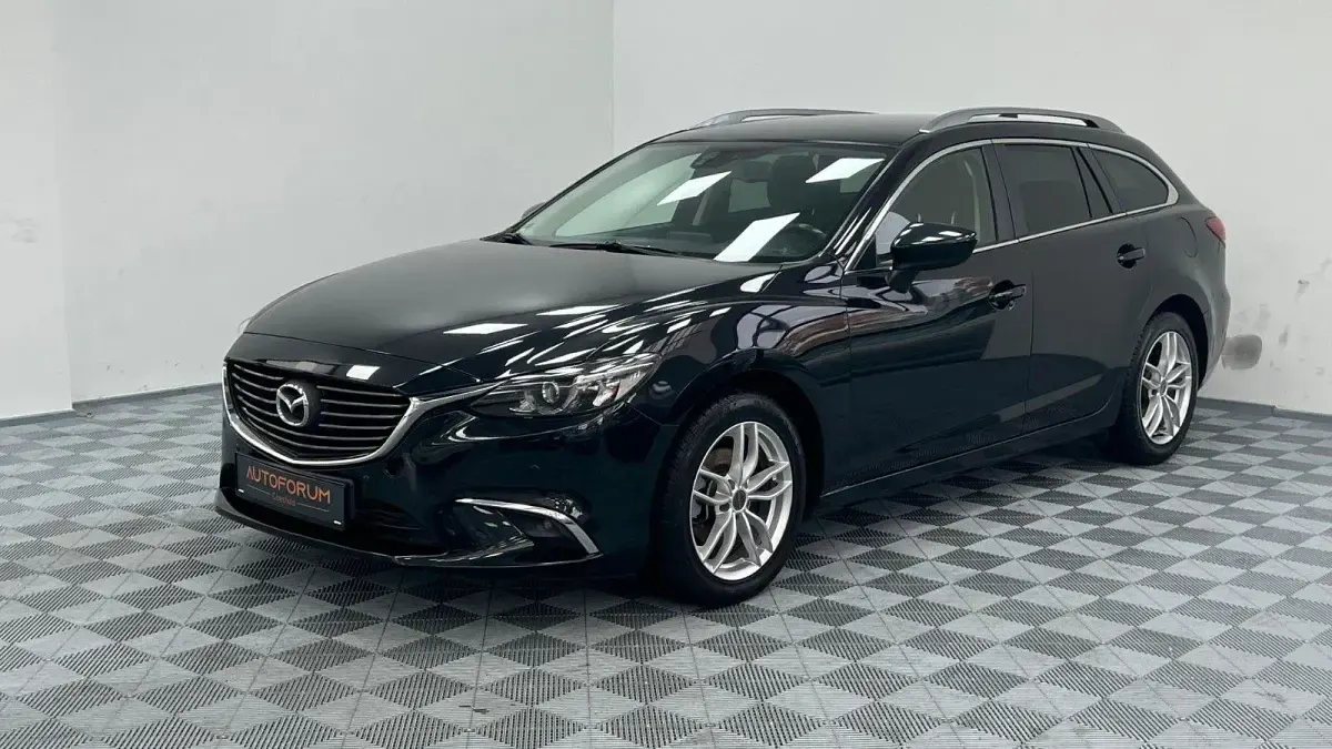 Używany Mazda 6 Exclusive-Line 150 KM (110 kW) 2015 Czarny Kombi