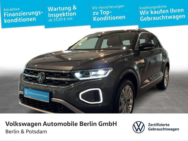 Grau Gebraucht 2024 VW T-Roc Style SUV | 28.840 € (Fairer Preis) - Bild 1/3