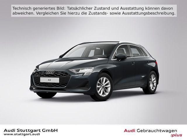 Manhattangrau metallic Gebraucht 2025 Audi A3 Sport Limousine | 29.940 € (Guter Preis) - Bild 1/4