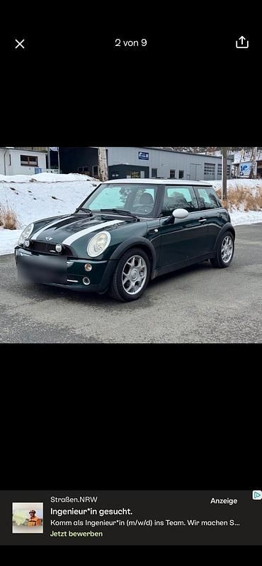 Gebraucht Mini Cooper 116 PS (85 kW) 2005 Grün Kleinwagen