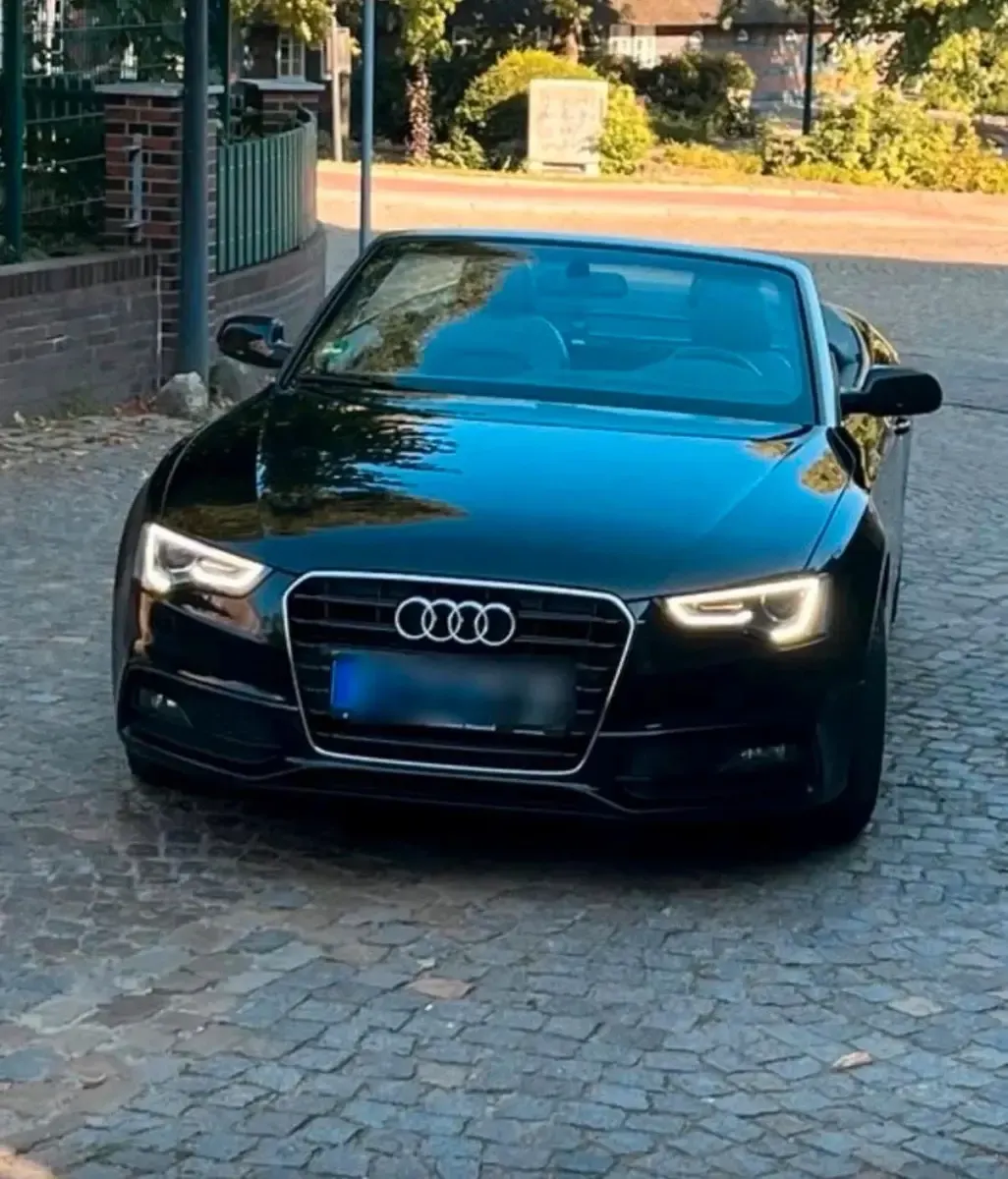 Gebraucht Audi A5 Cabriolet S-Line 170 PS (125 kW) 2012 Schwarz Cabrio