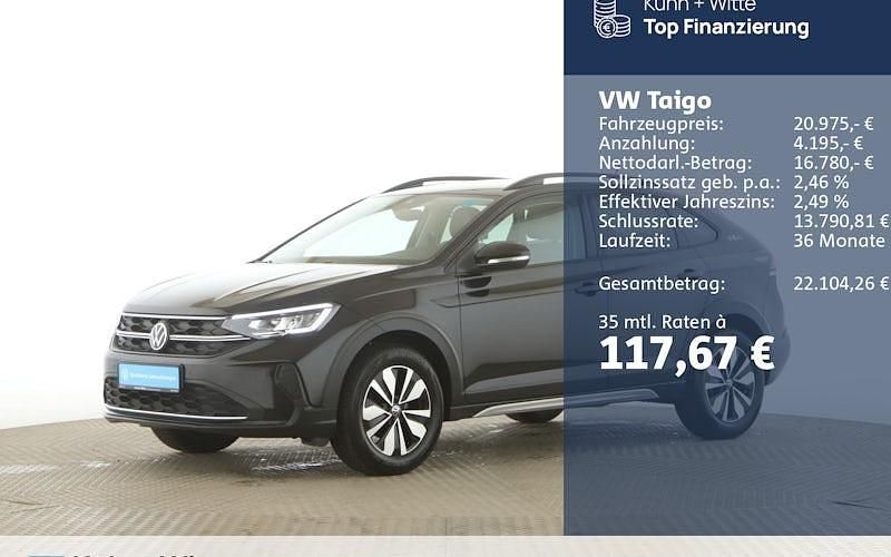 Gebraucht VW Taigo Goal 95 PS (69 kW) 2025 Deep black perleffekt SUV