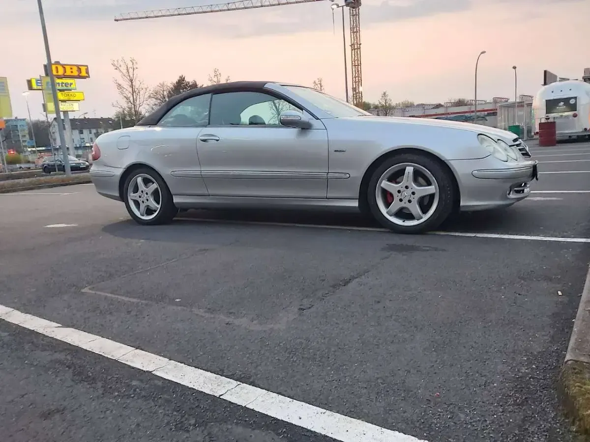 Gebraucht Mercedes CLK200 Elegance 163 PS (119 kW) 2004 Silber Cabrio