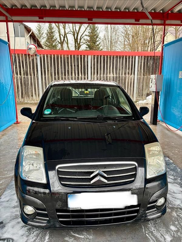 Gebraucht Citroën C2 VTR Sport 73 PS (53 kW) 2008 Schwarz Kleinwagen