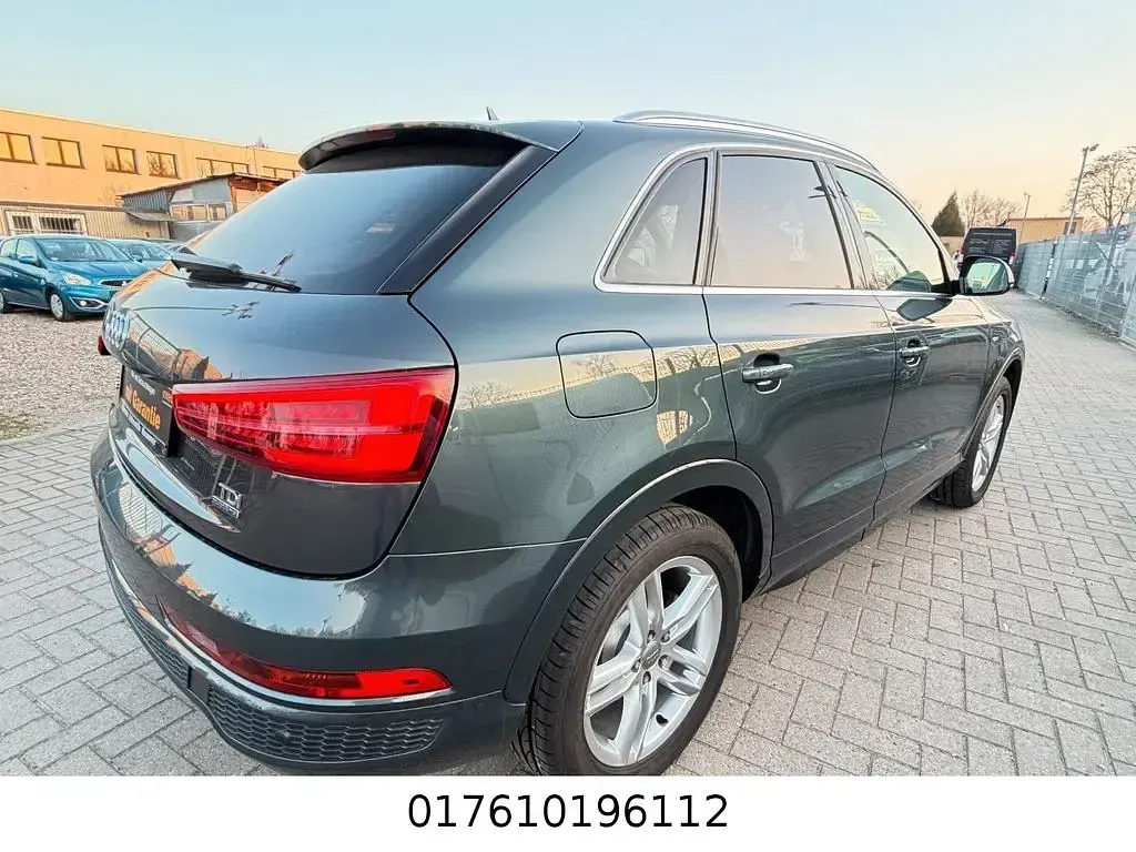 Gebraucht Audi Q3 S-Line 150 PS (110 kW) 2017 Grün SUV