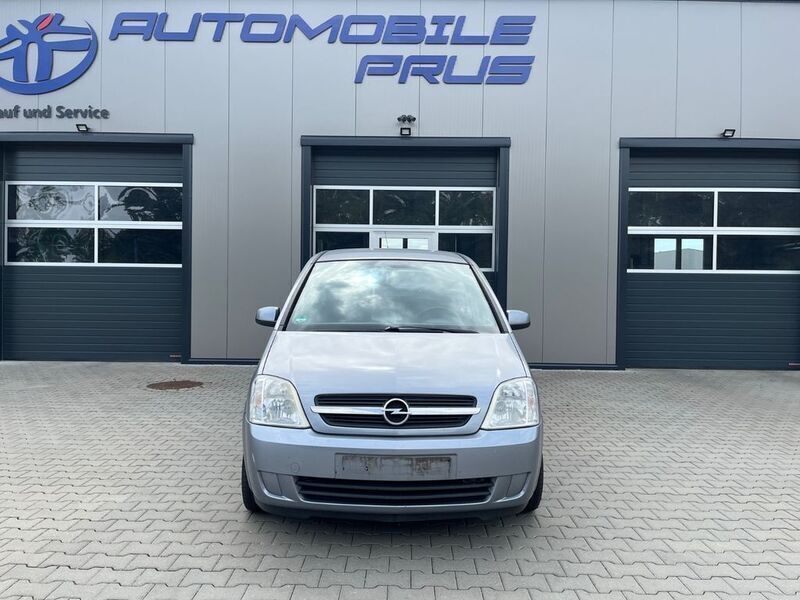 Blau Gebraucht 2003 Opel Meriva Enjoy Van / Kleinbus | 899 € (Superpreis) - Bild 1/4