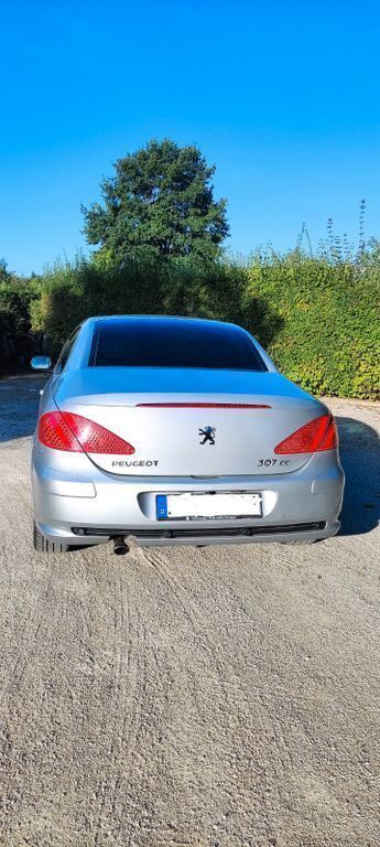 Silber Gebraucht 2007 Peugeot 307 CC Tendance Cabrio | 2.800 € (Guter Preis) - Bild 1/4
