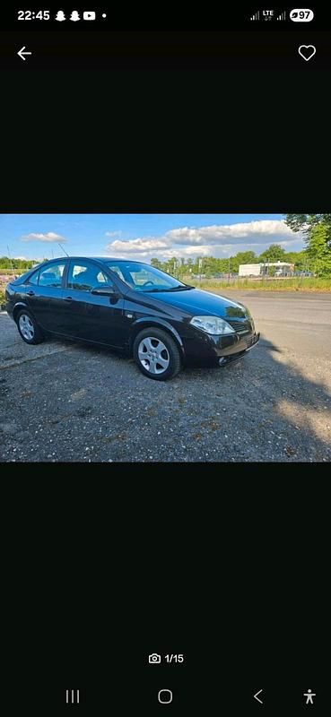 Gebraucht Nissan Primera 140 PS (102 kW) 2004 Schwarz Limousine