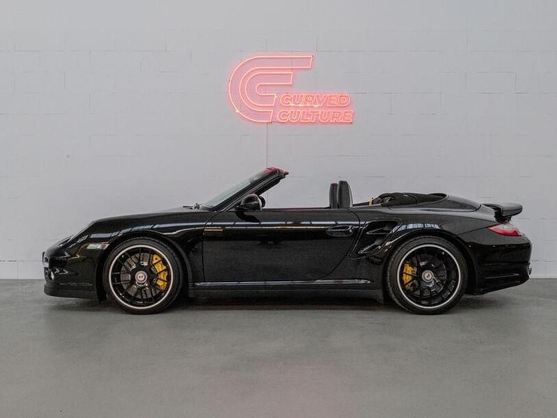 Gebraucht Porsche 997 Turbo 2011 Schwarz Cabrio