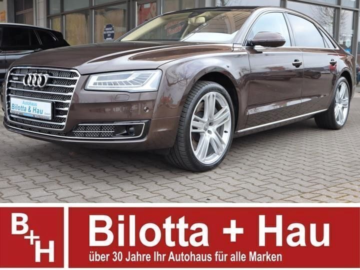 Braun Gebraucht 2015 Audi A8L W12 Limousine | 59.900 € - Bild 1/4